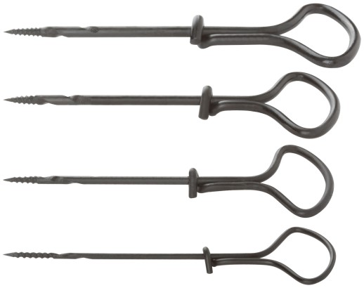 Буравчики, набор 4 шт. (2; 3; 4; 5 мм)