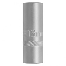 Головка торцевая свечная, шестигранная, 16 мм, под квадрат 1/2 Stels