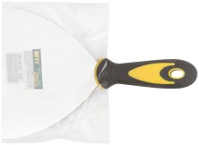 Шпатель, нерж.сталь, прорезиненная ручка  6" (150 мм)