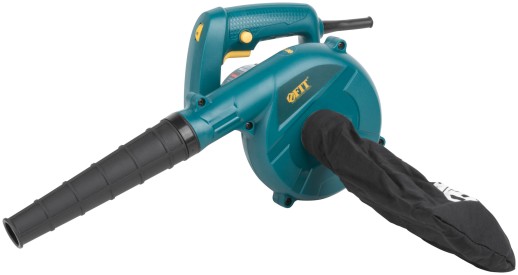 Воздуходувка-пылесос 600 Вт; 6000-16000 об/мин; 3500 л/мин; 1,58 кг; БС щеток; коробка