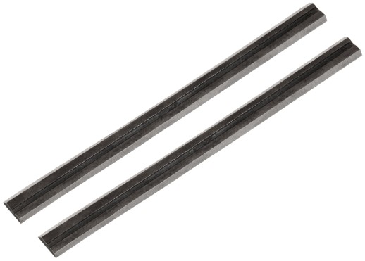 Ножи для рубанка электрического двусторонние, высокоуглеродистая сталь, набор 2 шт.,  82х5,5 мм