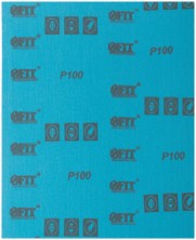 Листы шлифовальные водостойкие на тканевой основе, алюминий-оксидные, Профи 230х280 мм, 10 шт. Р 100