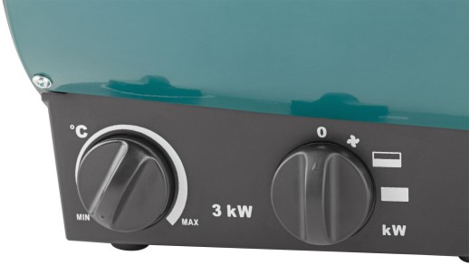 Пушка тепловая 3000 Вт; 30 м2; 253 м3/мин; ТЭН нерж. сталь ; коробка