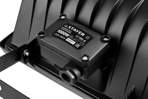 STAYER MAXLight прожектор 1000 Вт галогенный, черный