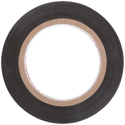 Изолента ПВХ самозатухающая WILLMARK  19 мм х 0,16 мм х 10 м ( черная )