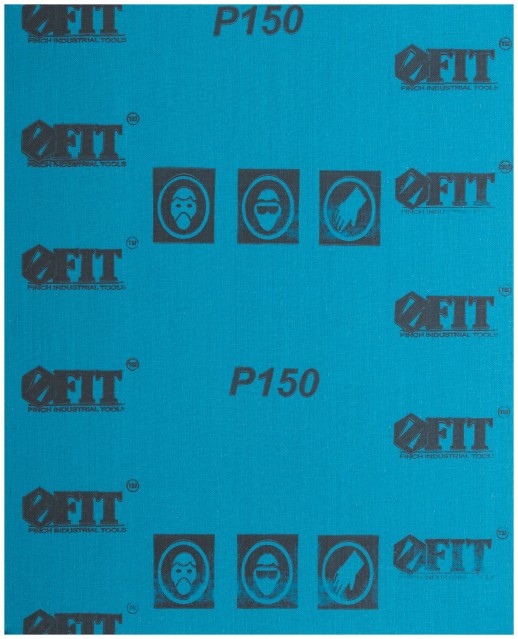Листы шлифовальные водостойкие на тканевой основе, алюминий-оксидные, Профи 230х280 мм, 10 шт. Р 150
