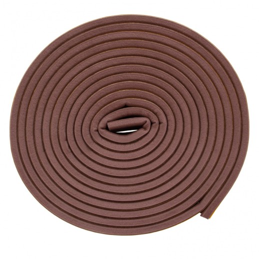 Уплотнитель резиновый, 24 м, профиль "P", коричневый Сибртех