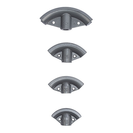 Трубогиб гидравлический, 1/2-3", 15 т, в комплекте с башмаками Matrix