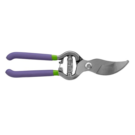 Секатор прямого реза, 255 мм, цельнокованый, металлические обрезиненные рукоятки, Palisad