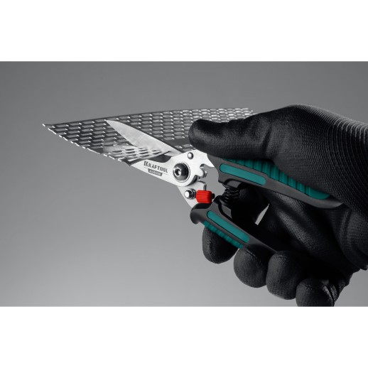 KRAFTOOL Alligator, 200 мм, многофункциональные прямые технические ножницы (23201)