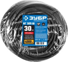 ЗУБР КГ-325-Ш, КГ, 3 х 2.5 мм2, 30 м, IP44, 4000 Вт, силовой удлинитель-шнур, Профессионал (55017-30)