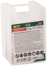 Коронка кольцевая по металлу, HSS сталь, титановое покрытие  50 мм