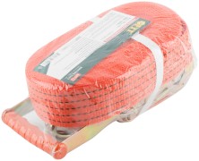 Ремень для крепления груза, храповый механизм 196 мм, лента 50 мм x 10 м, 2000 / 4000 кг