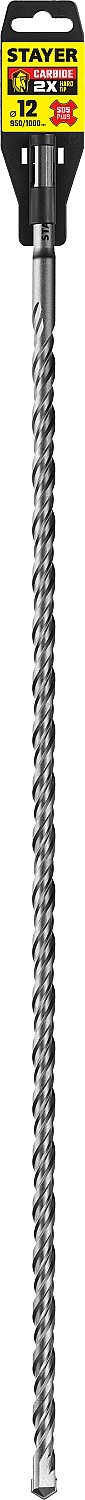 STAYER 12 x 1000 мм, SDS-plus бур, Professional (2930-1000-12)