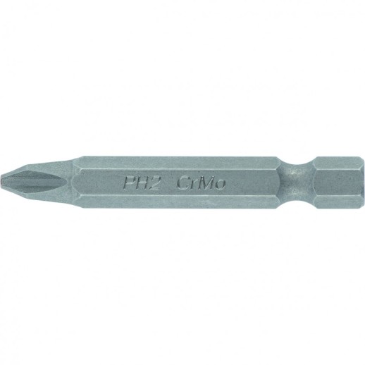 Бита PH2 x 70, сталь CrMo, 5 шт. Сибртех