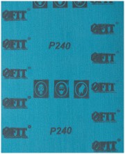Листы шлифовальные водостойкие на тканевой основе, алюминий-оксидные, Профи 230х280 мм, 10 шт. Р 240