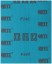 Листы шлифовальные водостойкие на тканевой основе, алюминий-оксидные, Профи 230х280 мм, 10 шт. Р 240
