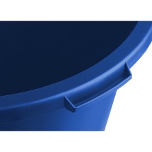 ЗУБР 60 л, первичный высокопрочный пластик, усиленный круглый строительный таз (06094-65)