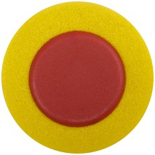 Валик прижимной резиновый, для обоев, желтый  50 мм