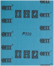 Листы шлифовальные водостойкие на тканевой основе, алюминий-оксидные, Профи 230х280 мм, 10 шт. Р 320