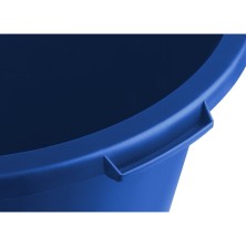 ЗУБР 90 л, первичный высокопрочный пластик, усиленный круглый строительный таз (06094-90)