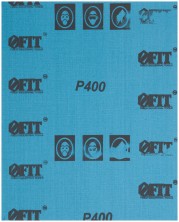 Листы шлифовальные водостойкие на тканевой основе, алюминий-оксидные, Профи 230х280 мм, 10 шт. Р 400