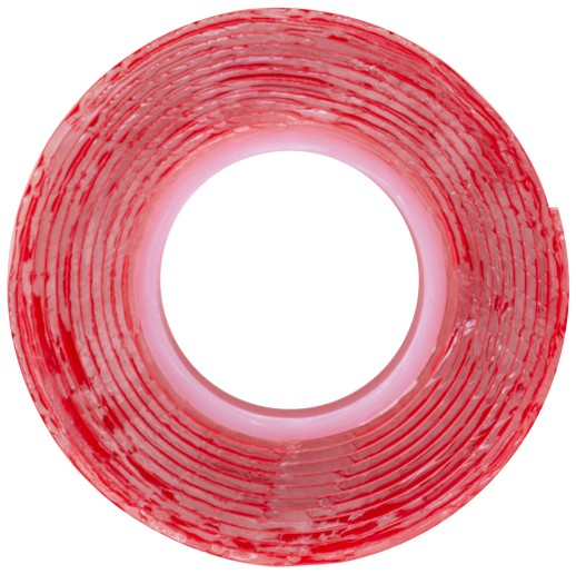 Лента клейкая двусторонняя Master Color Power Transparent, 19 мм x 1,5 м, цвет прозрачный