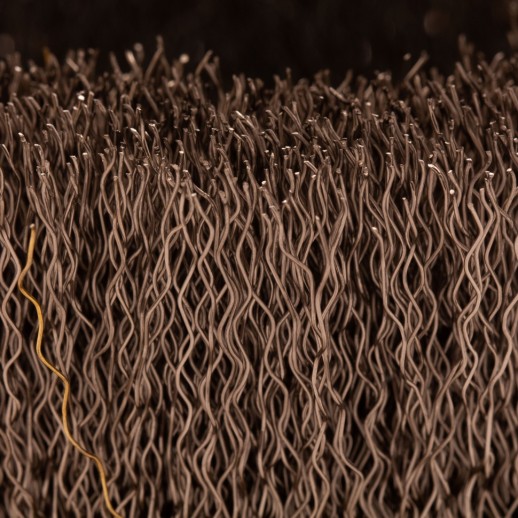 Щетка для УШМ, 100 мм, "Чашка", витая нержавеющая проволока 0.3 мм, М14 Denzel