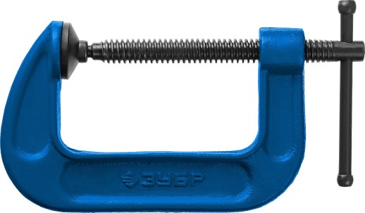 ЗУБР ПСС-80, 75 мм, G-образная, струбцина, Профессионал (32245-075)