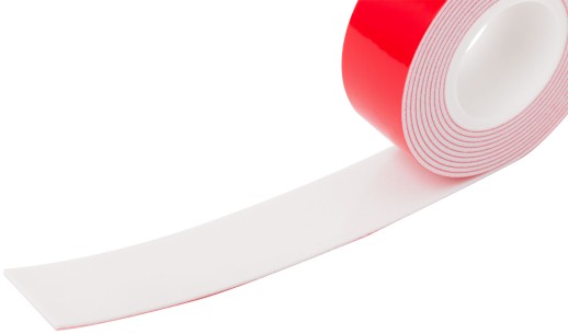 Лента клейкая двусторонняя ультра-сильная Master Color Ultra Power, 19 мм x 1,5 м, цвет белый