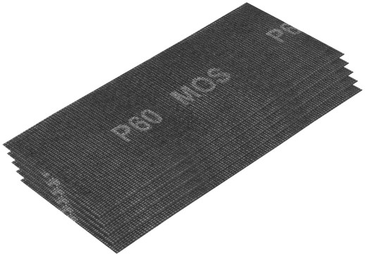 Сетки шлифовальные 115х280 мм, 5 шт.,  Р 60