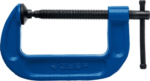 ЗУБР ПСС-100, 100 мм, G-образная, струбцина, Профессионал (32245-100)