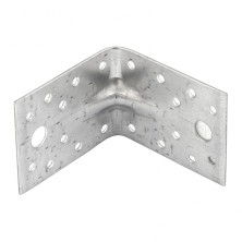 Крепежный уголок усиленный 1.7 мм, KUU 70 x 70 x 55 мм Россия Сибртех