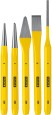 STAYER Hercules, 5 предметов, набор зубил и кернеров в пластиковом держателе, Professional (21077-H5)