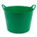 Ведро гибкое сверхпрочное, 40 л, зеленое, Россия, Сибртех
