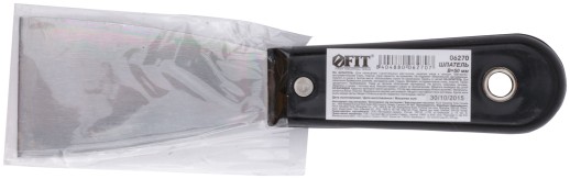 Шпатель с пластиковой ручкой полированный  2" (50 мм)