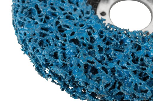 Диск зачистной полимерный CNS, синий, посадочный диаметр 22,2 мм, 125 мм