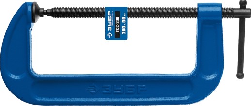 ЗУБР ПСС-200, 200 мм, G-образная, струбцина, Профессионал (32245-200)