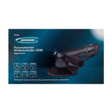 Угловая шлифовальная машина пневматическая G506.5", 11000 об/мин Gross