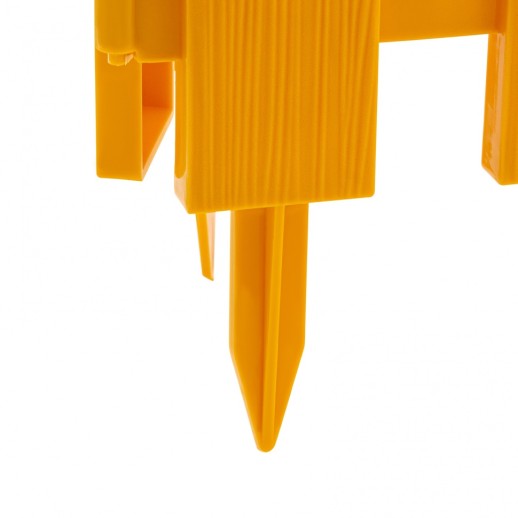 Забор декоративный "Классика", 29 х 224 см, желтый, Россия, Palisad