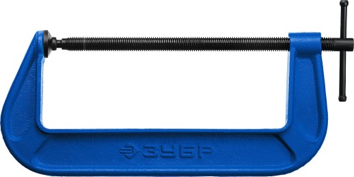 ЗУБР ПСС-80, 300 мм, G-образная, струбцина, Профессионал (32245-300)