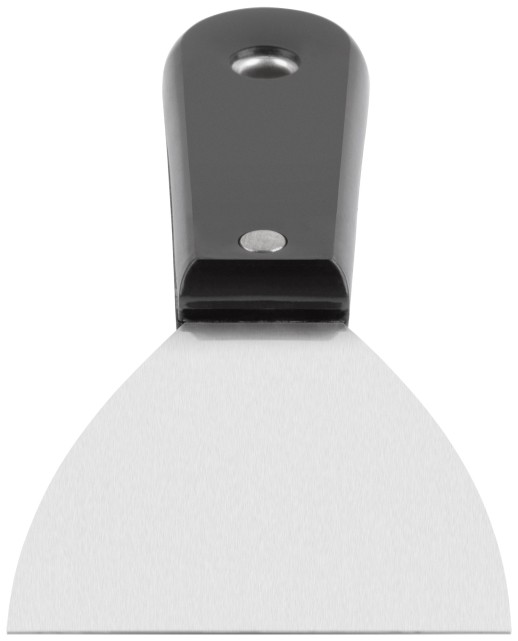 Шпатель с пластиковой ручкой полированный  3" (75 мм)