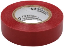 Изолента ROLLIX ПВХ 19 мм x 0,15 мм х 20 м, красная