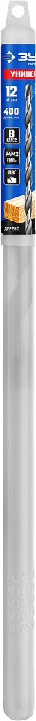 ЗУБР Универсал, d 12 x 400/85 мм, опалубочное универсальное сверло, Профессионал (29390-400-12)