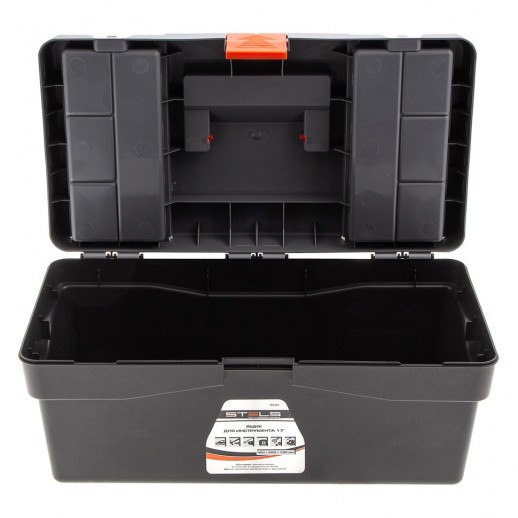 Ящик для инструмента 17", 420 х 220 х 180 мм, пластик Россия Stels