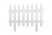 Забор декоративный "Рейка", 28 х 300 см, белый, Россия, Palisad