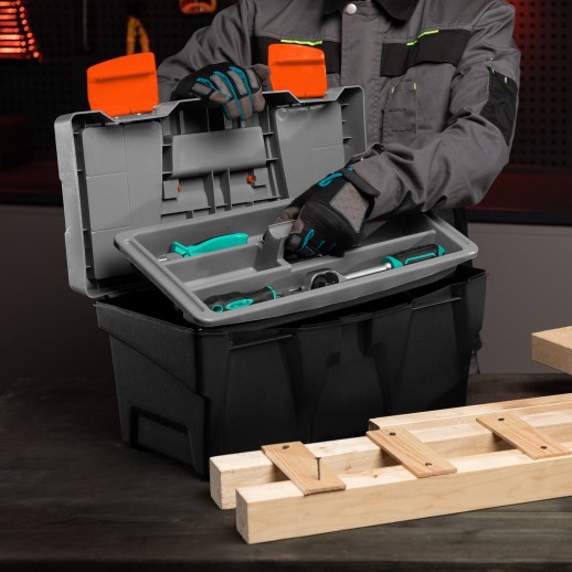 Ящик для инструмента 20", 500 х 260 х 260 мм, пластик Россия Stels