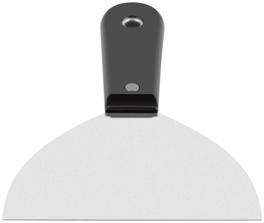 Шпатель с пластиковой ручкой полированный  5" (125 мм)