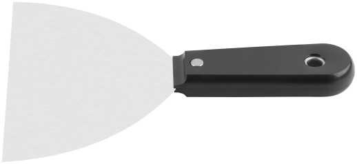 Шпатель с пластиковой ручкой полированный  6" (150 мм)