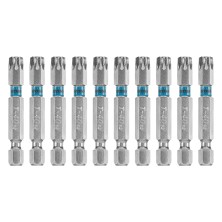 Бита Torx 40 х 50, сталь S2, 10 шт. Gross